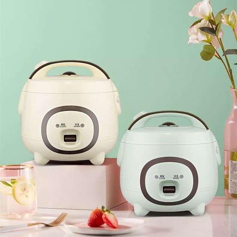 2L/3L Smart Home Appliance Mini Portable Electric Rice Cooker with Preset Function for Home Use Plastic Cylinder 400W / 220 2L