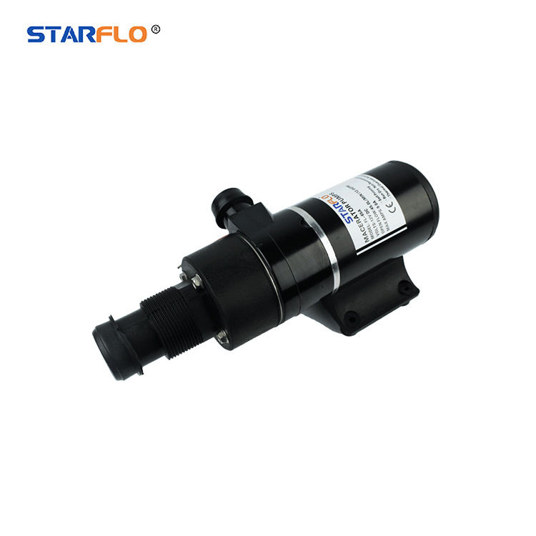 STARFLO 49LPM 12V RV Water Pump Easy Clean Up and Storage macerator sewage pump for toilet