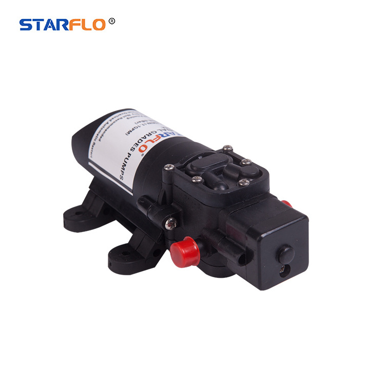 DC Self Priming Battery Operated Sprayer Agriculture Mini Sea Water Pump Diaphragm RV Marine 4.0LPM 12V Motor Power Sprayer Pump