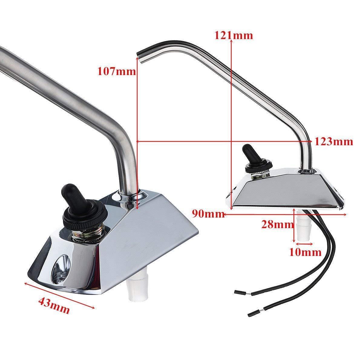 STARFLO diaphragm pump battery operated galley electric water pump basin Tap Faucet KIT for Caravan Boat