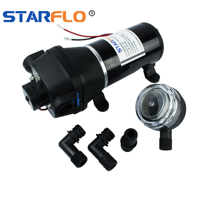 STARFLO 12v DC 17LPM 40PSI Micro car washer electric high pressure diaphragm best portable water pump