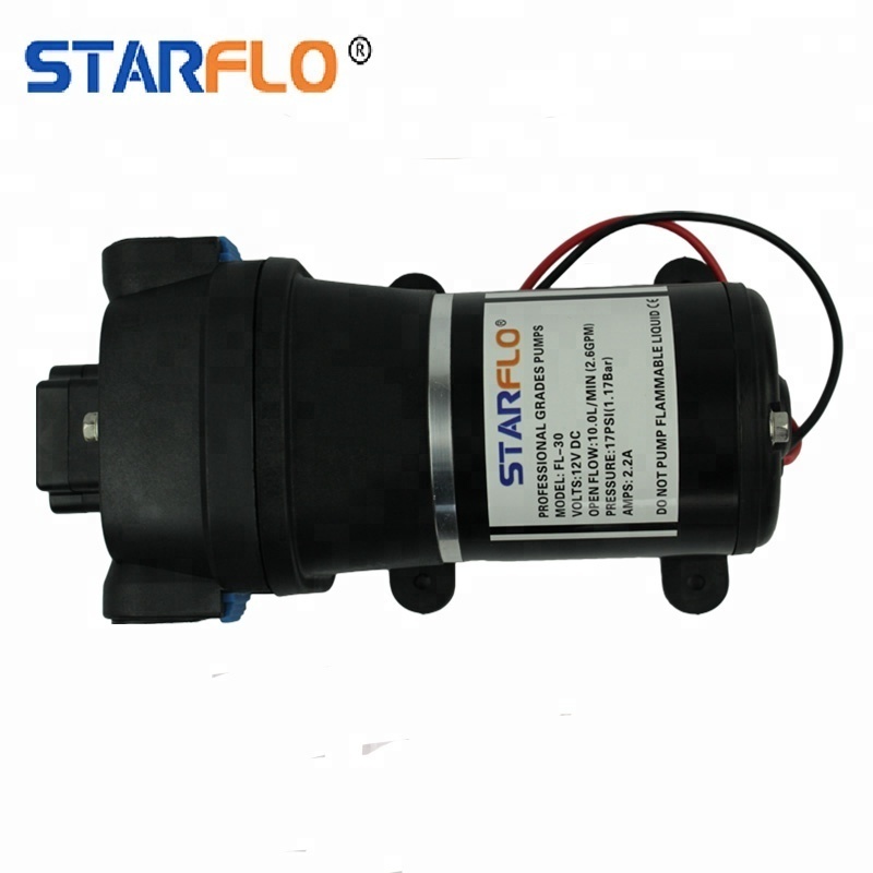 STARFLO FL-30 12v 10LPM Agriculture Shower Pressure Pump Motorhome Marine Caravan rv water pump