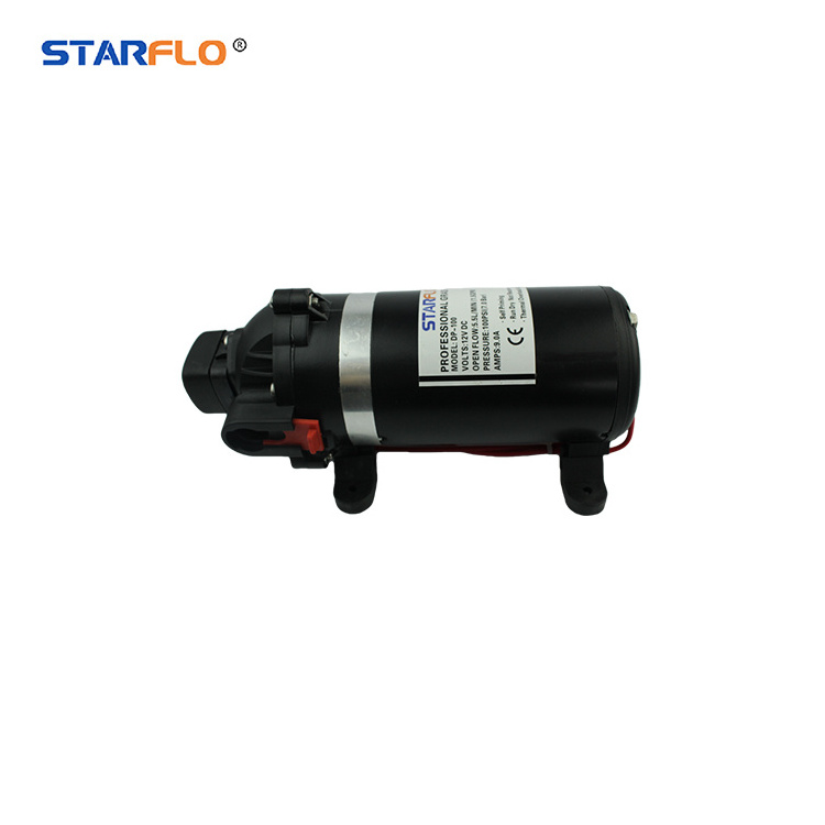 STARFLO 12V DC 5.5 LPM 100 PSI MIni portable pressure switch high pressure solar powered water pump