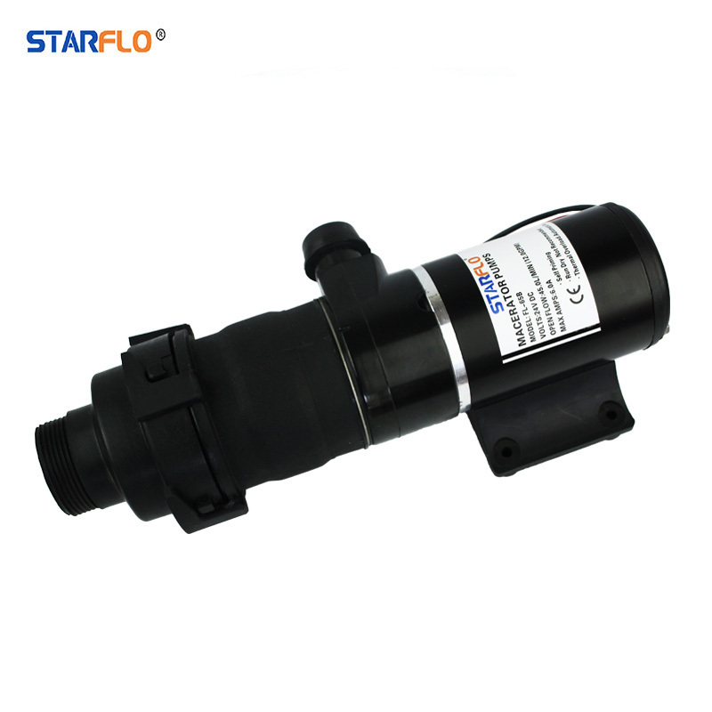 STARFLO electric marine waste water pump camper caravan boat waste DC toilet rv marine macerator pump