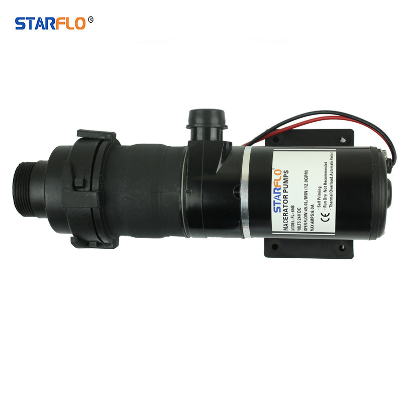 STARFLO electric marine waste water pump camper caravan boat waste DC toilet rv marine macerator pump