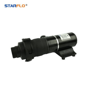 STARFLO 24V DC 45LPM  Wholesale RV Marine Waste Dirty Water Flushing Hose Macerator Pump For Sewage