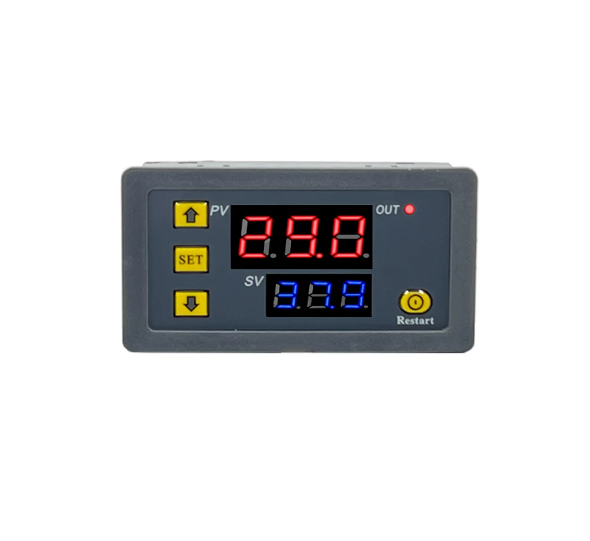 AC 110V 220V DC 12V 24V Digital Time Delay Relay LED Display Cycle Timer Control Adjustable Timer Relay Time 12v Delay Switch