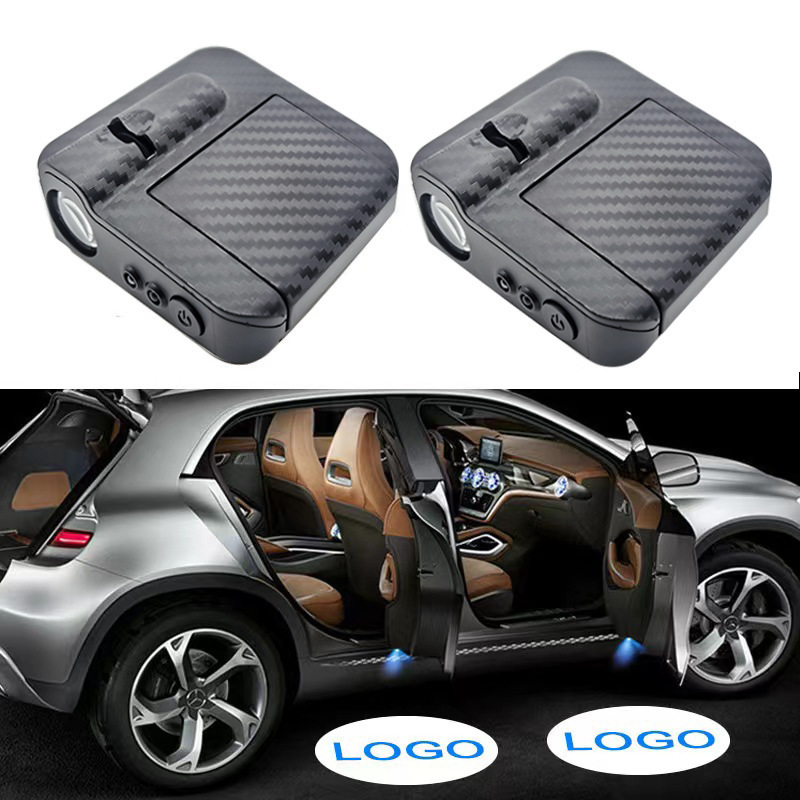 Car Logo Wireless Courtesy Car Door Projector LED Shadow Lights Lamp Car Accessories For Universal vehicle models