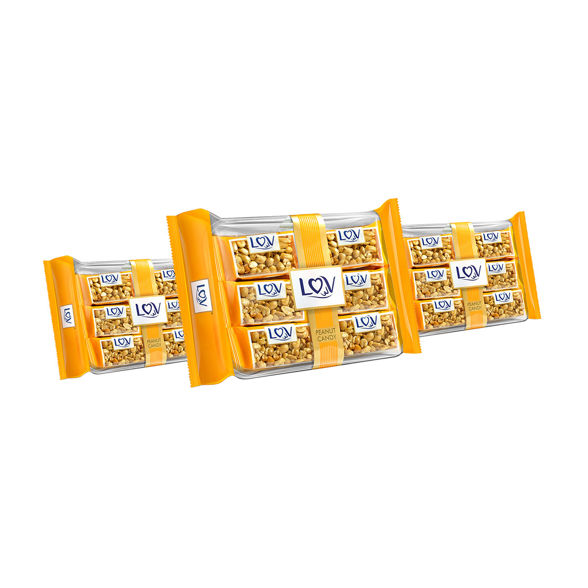 Indulge in the Irresistible LOV Peanut Candy 15g A Perfect Combination of Sweetness and Crunch