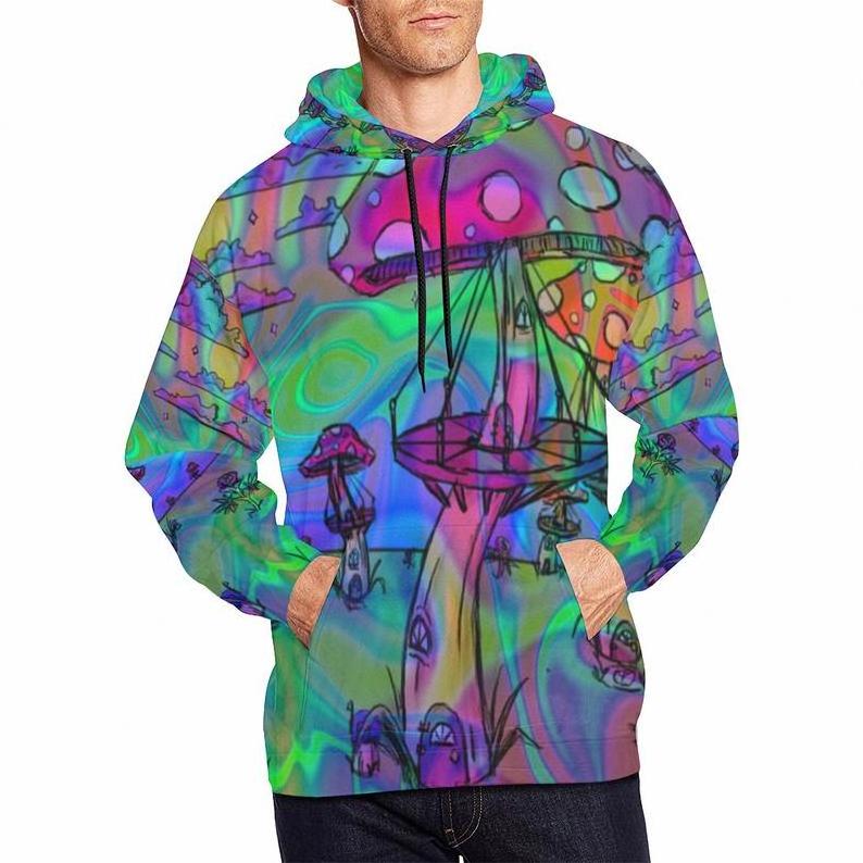 REAL American SIZE Custom  Create your own Logo 3D Sublimation Printing Hoodie