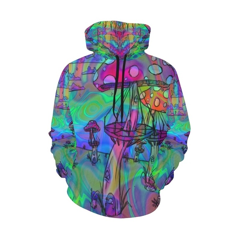 REAL American SIZE Custom  Create your own Logo 3D Sublimation Printing Hoodie