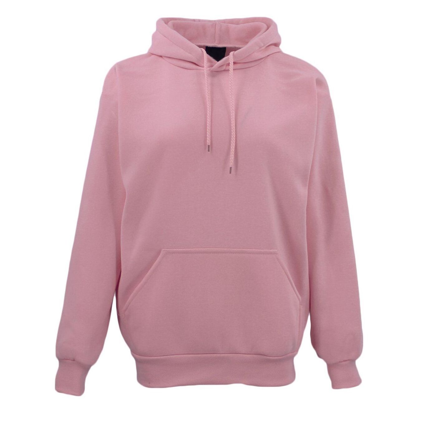 High fashion no string hoodie pullover slim fit hoodies for men customize printing side pockets quality fleece hoodies