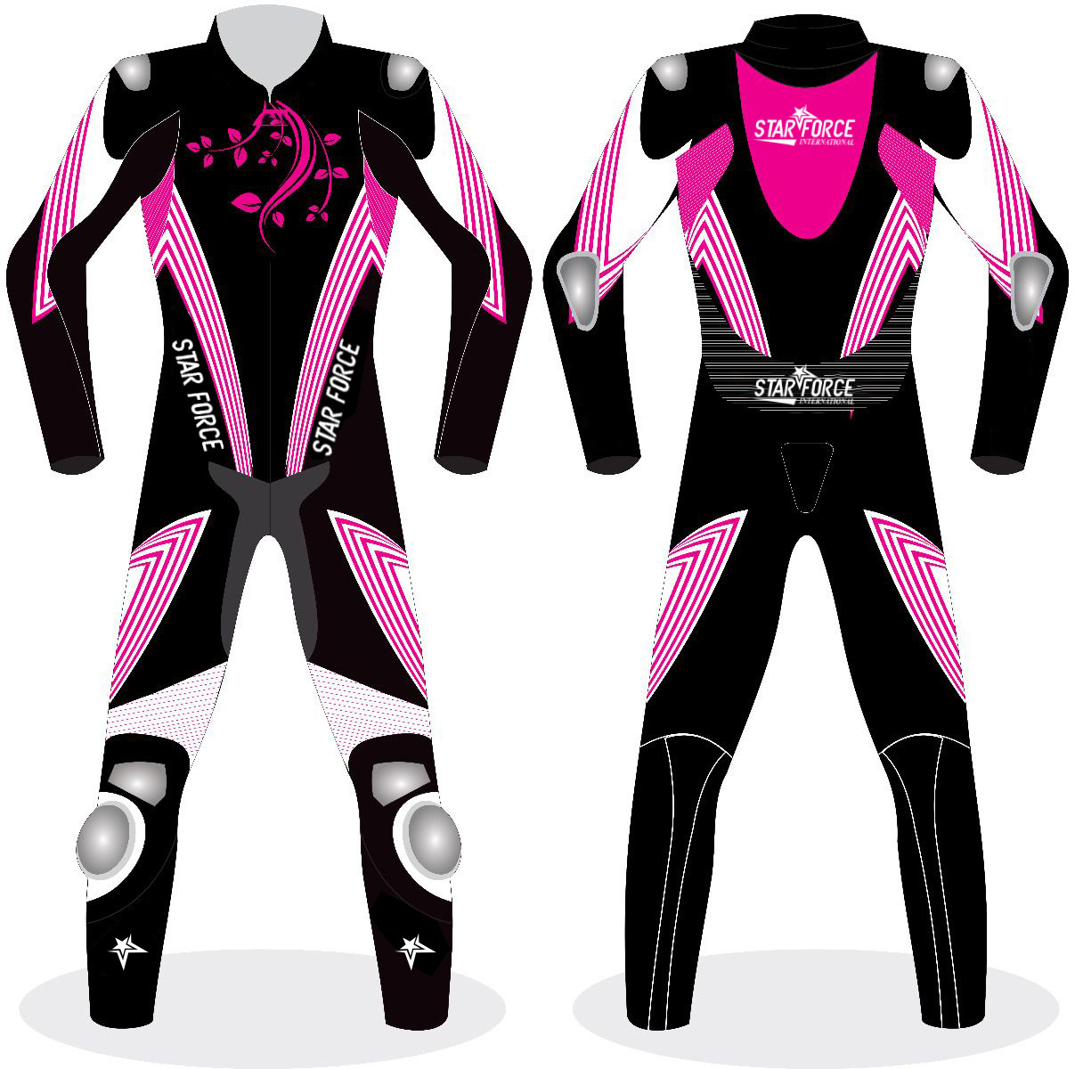 SFI High Quality Custom Wholesale Men's Motorcycle 1 Piece Custom Suit with CE Protectors and Aerodynamic Hump