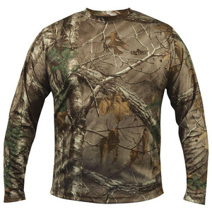 Outdoor Real Tree Hunting Clothing Hiking Camping t shirts Realtree Camo Shirt Wholesale