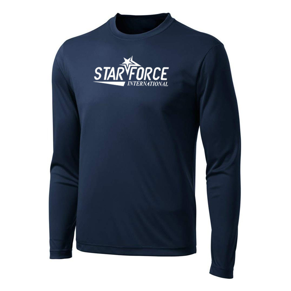 Dri-Equip Long Sleeve Moisture Wicking Athletic Shirts. Lightweight, roomy and highly breathable with moisture wicking fabric