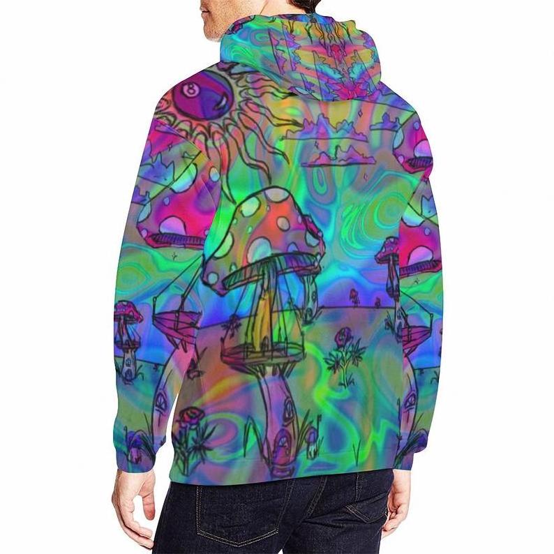 REAL American SIZE Custom  Create your own Logo 3D Sublimation Printing Hoodie