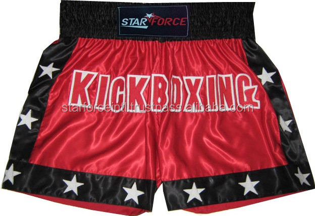 Muay Thai Kick Boxing Cage Fight Shorts MMA Grappling Martial Arts Gear UFC