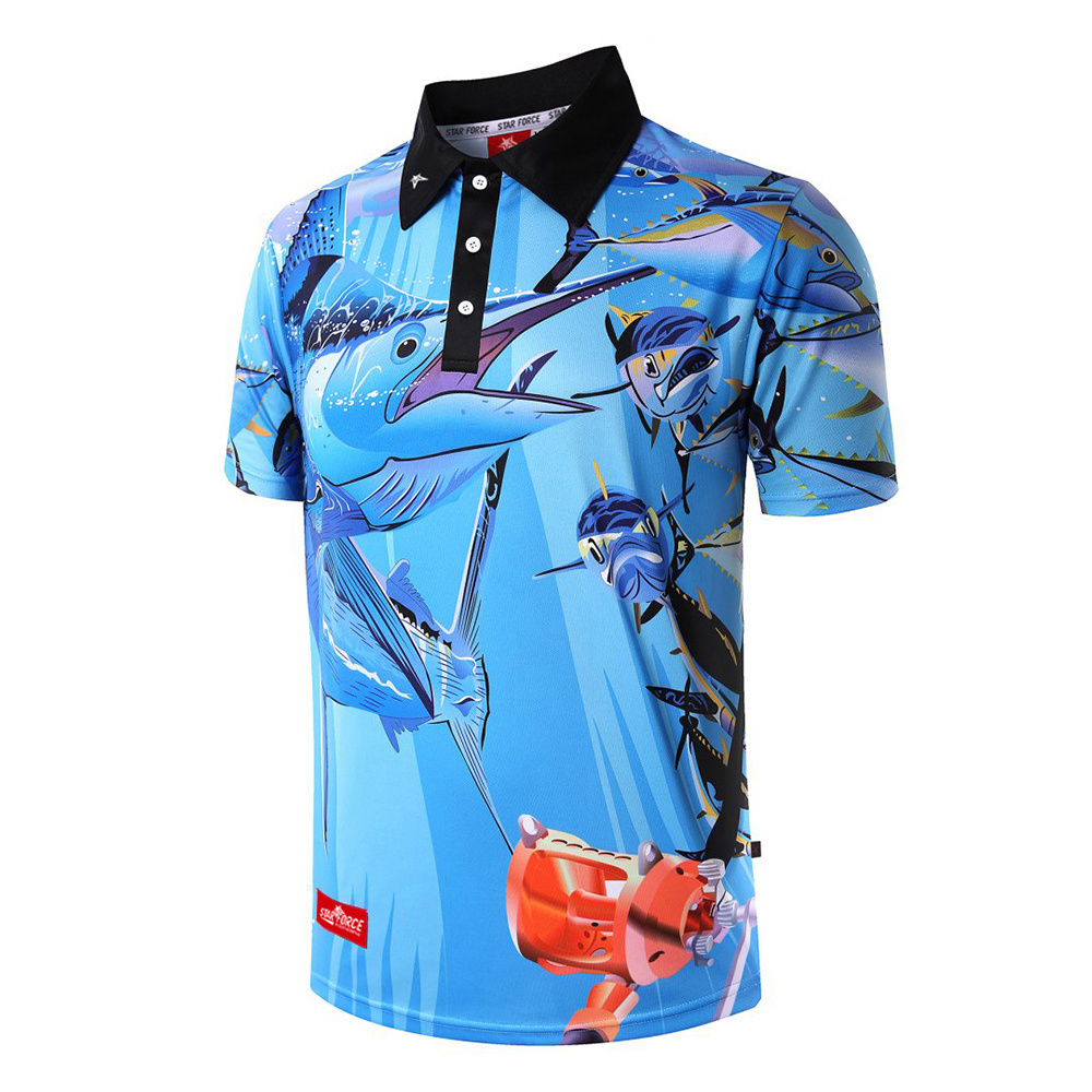 Wholesale Slim Fit Men Women Quick Dry High Quality Custom Sublimated Print Polo Shirt for Public School