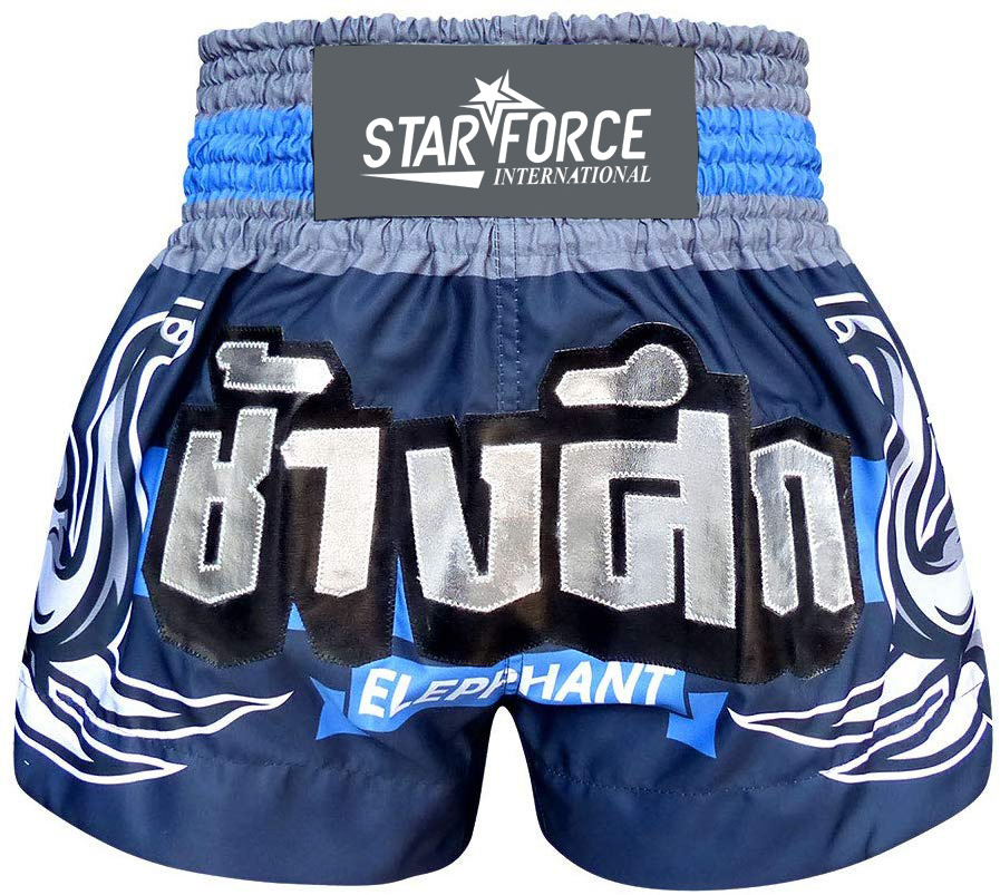 SFI High Quality Customized Wholesale Muay Thai Fight Shorts for Kids Men Elastic Waist Kickboxing MMA Shorts