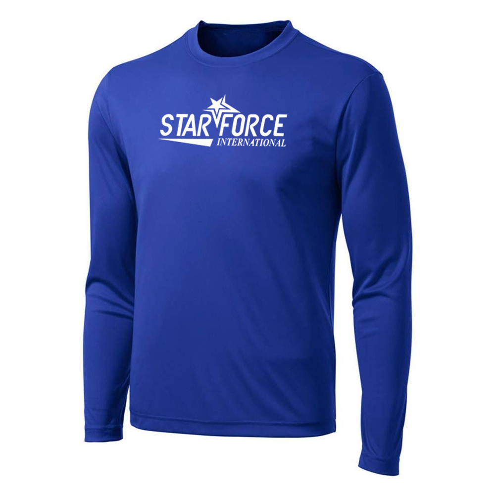 Dri-Equip Long Sleeve Moisture Wicking Athletic Shirts. Lightweight, roomy and highly breathable with moisture wicking fabric