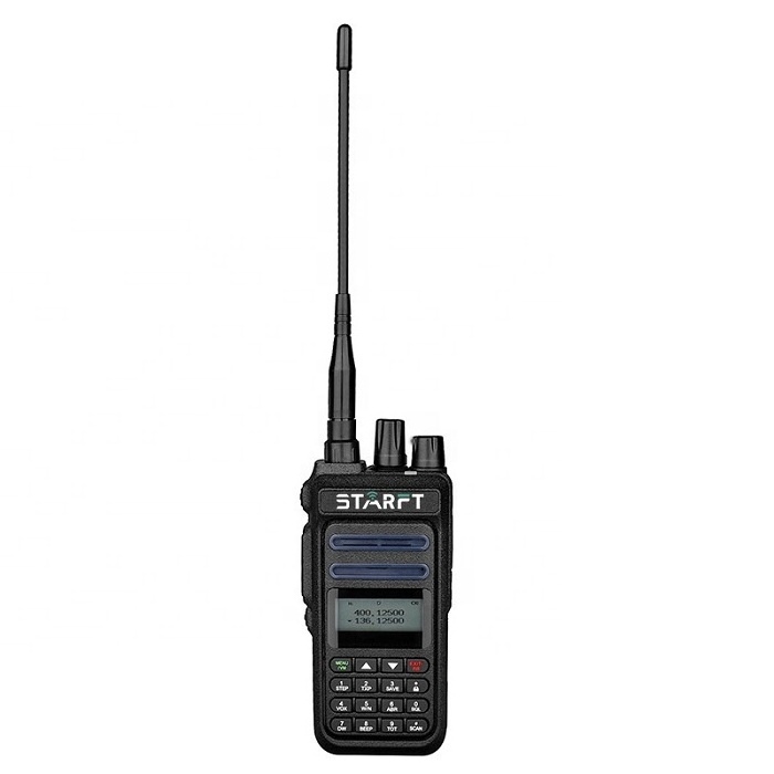 Starft X2UV 5W Scanning VOX DTMF Dual Band uhf talki vhf walki  2200mah Voice Encryption two way radio With Keypad