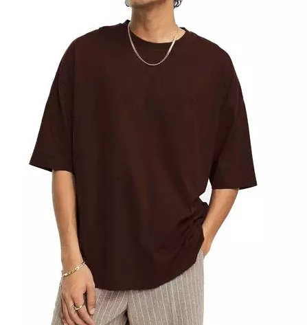 Breathable Trendy oversize T-shirt for Men's loose fit T-shirt baggy style down Drop shoulder Tee Shirt wholesale rate OEM