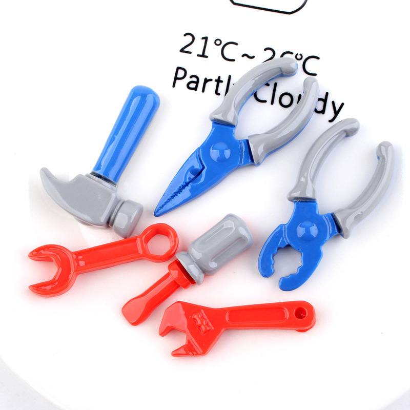 NEW Resin Hammer Pliers Screwdriver Resin DIY Tools For Micro-landscape decorations 2