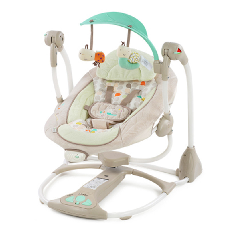 Baby cradle swing Crib with baby shaker toy High standard durable electric baby cradle swing chair