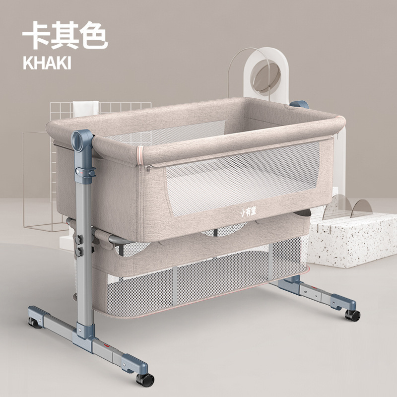 Compact Cribside Crib for Small Spaces Multifunction Customized Shaker Baby Clothing Sets Baby Cradle Glass Baby Swing