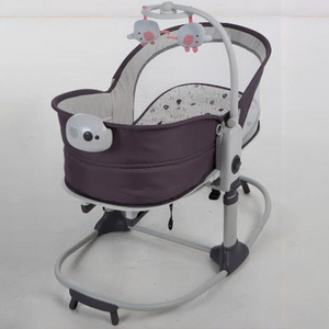 Mastela Adjustable Bouncer Chair with Vibration Music Box Cradle Swing Can Be Used as a Basket for Baby Strollers