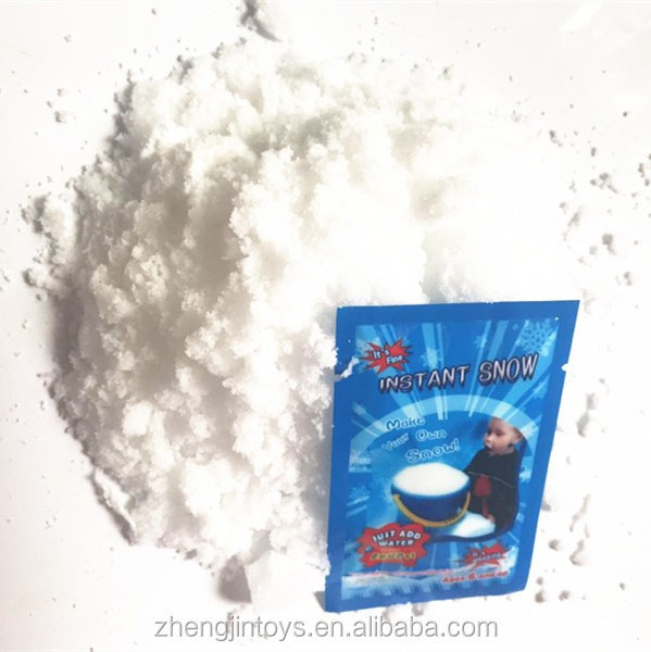 DIY Handmade Instant Snow Magic Artificial Snow Powder For Christmas Festival Decor 2