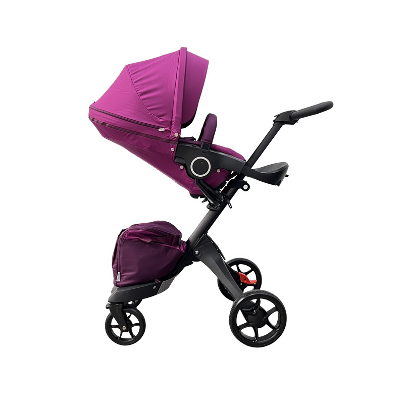 Baby Stroller Luxury Baby Stroller 3 in 1 with En1888 Baby Strollers OEM Customized Aluminium Frame Wheels