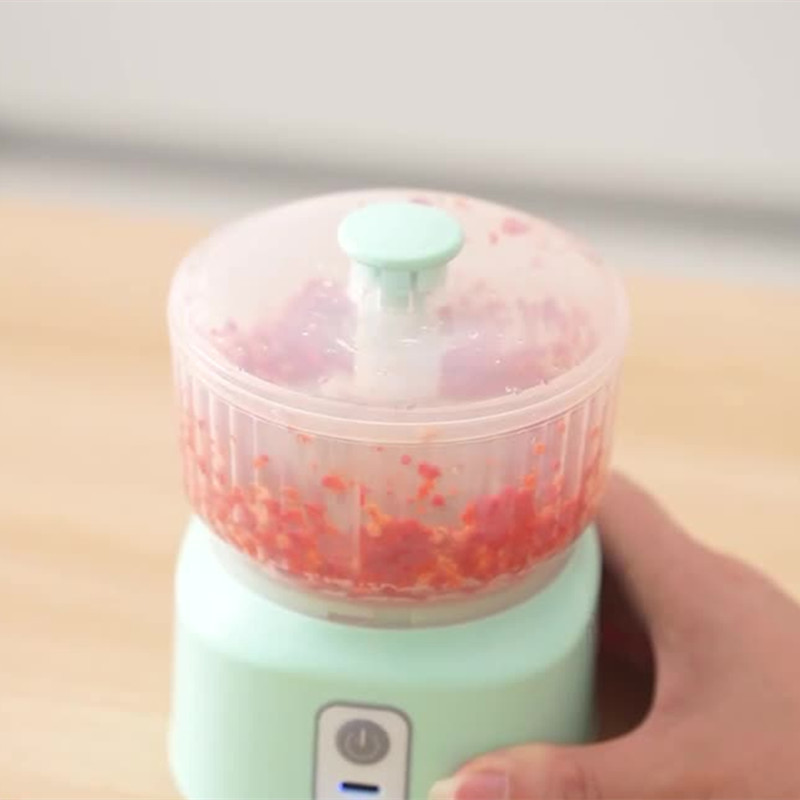 Wireless Rechargeable Baby Food Supplement Small Home Cooking Mixer Meat Grinder Household Electric