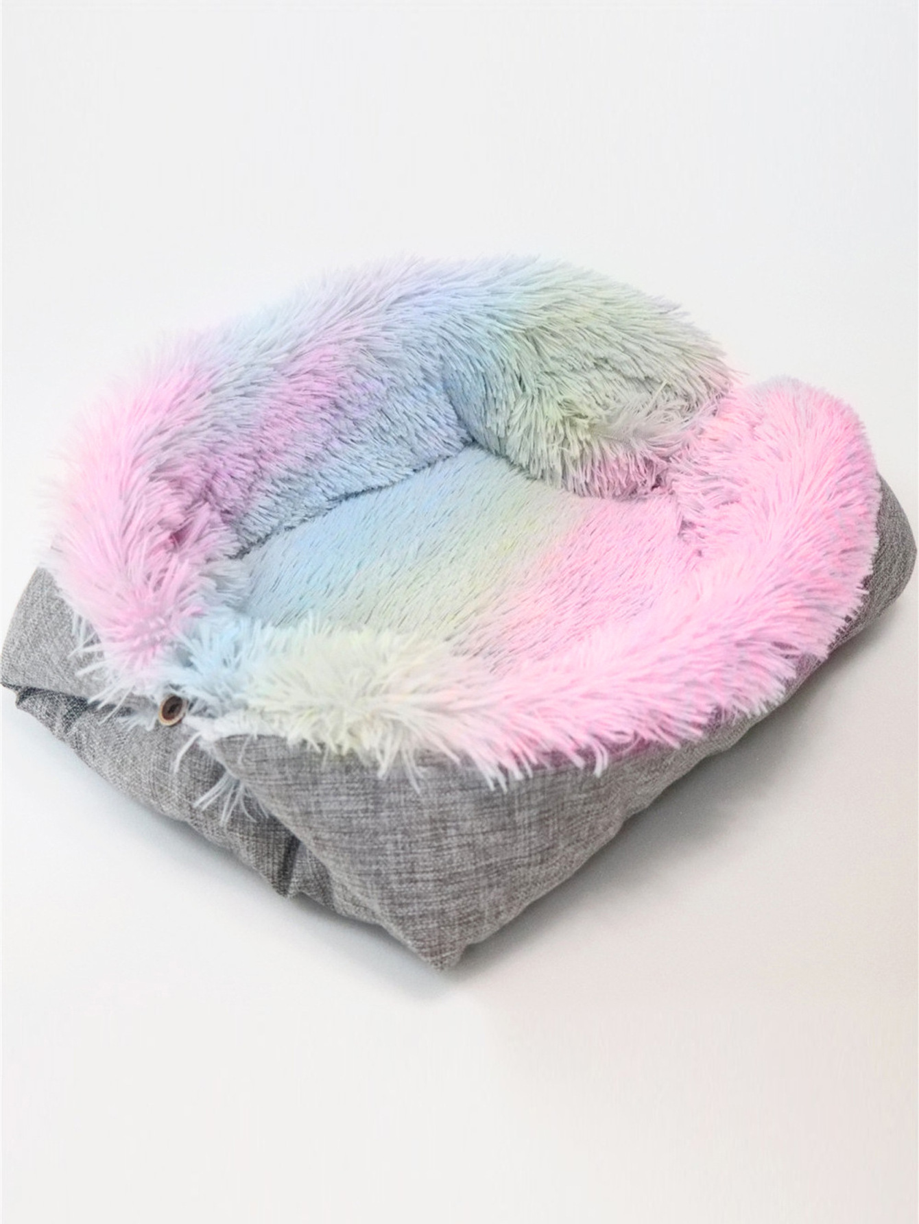 Factory Cheap Cat Bed Mat Foldable Durable Plush 2 In 1 Warm Soft Puppy Pet Cushion pet Sleep Bag