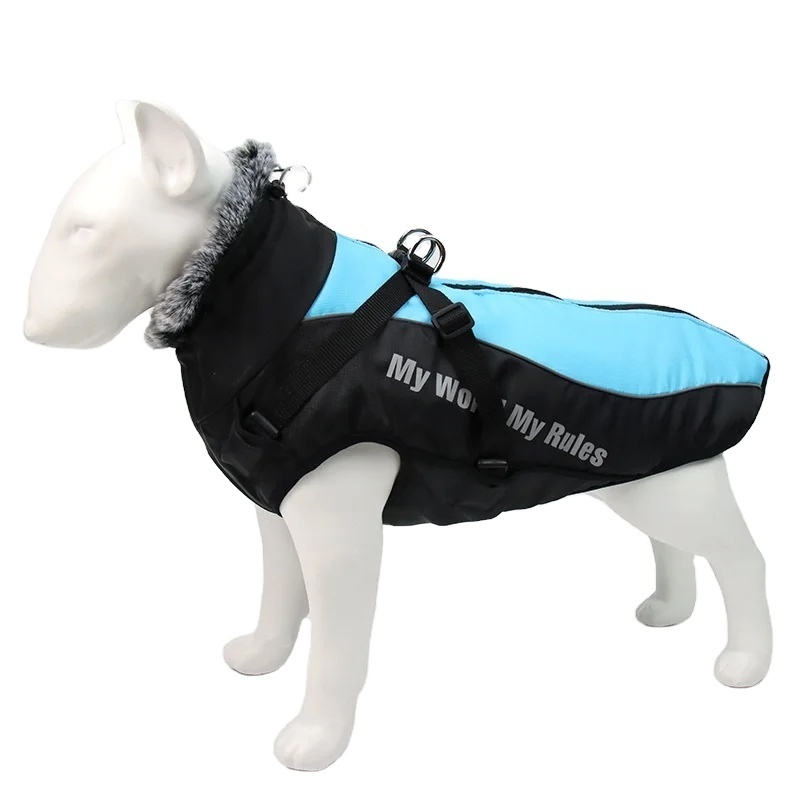 Wholesale High Quality Large Dogs Warm Hiking Waterproof Windproof Coat Winter Dog Clothes