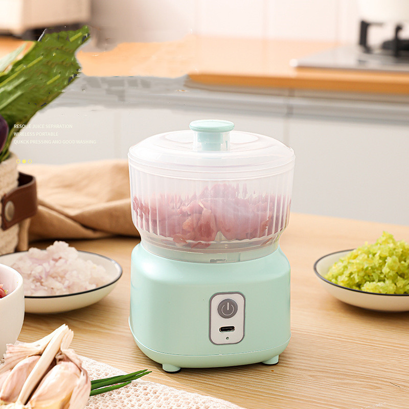 Wireless Rechargeable Baby Food Supplement Small Home Cooking Mixer Meat Grinder Household Electric