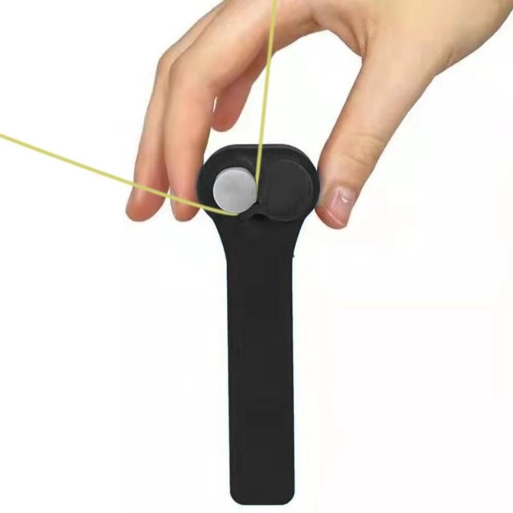 New Decompression Toy string shooter Fun Electric Rope String Controller Portable Rope Launcher Propeller toy loop lasso