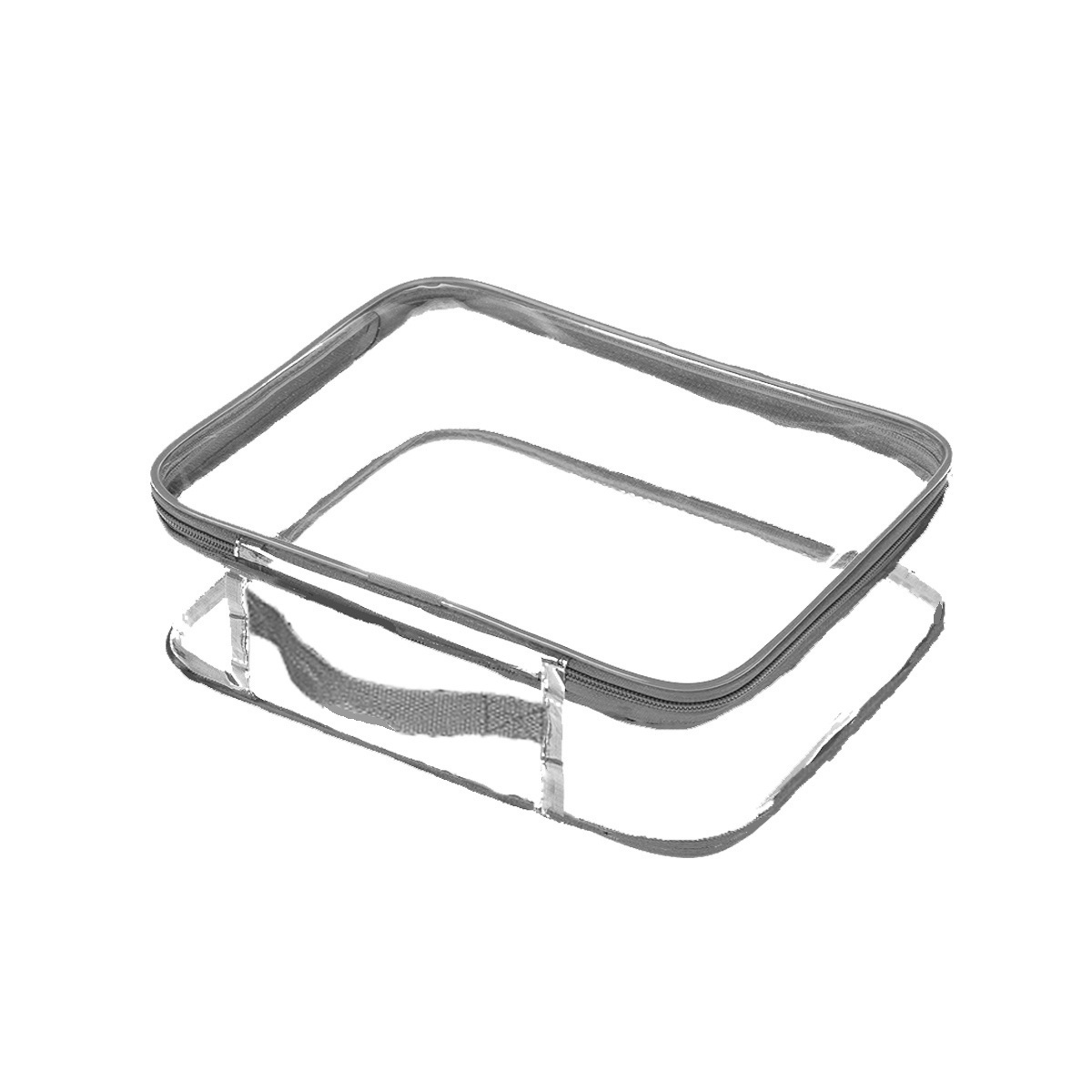 2023 New Unisex Gender Water-proof Custom Made Clear PVC Vinyl Transparent Packing Cubes Travel Organizer Bag