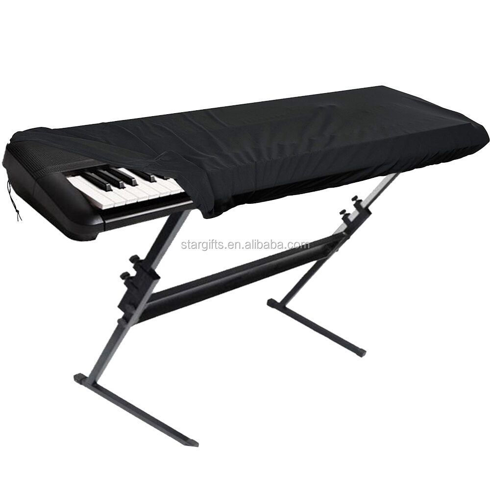 Lightweight Foldable Waterproof Dust Proof Cover Custom Electronic Piano Keyboard Cover