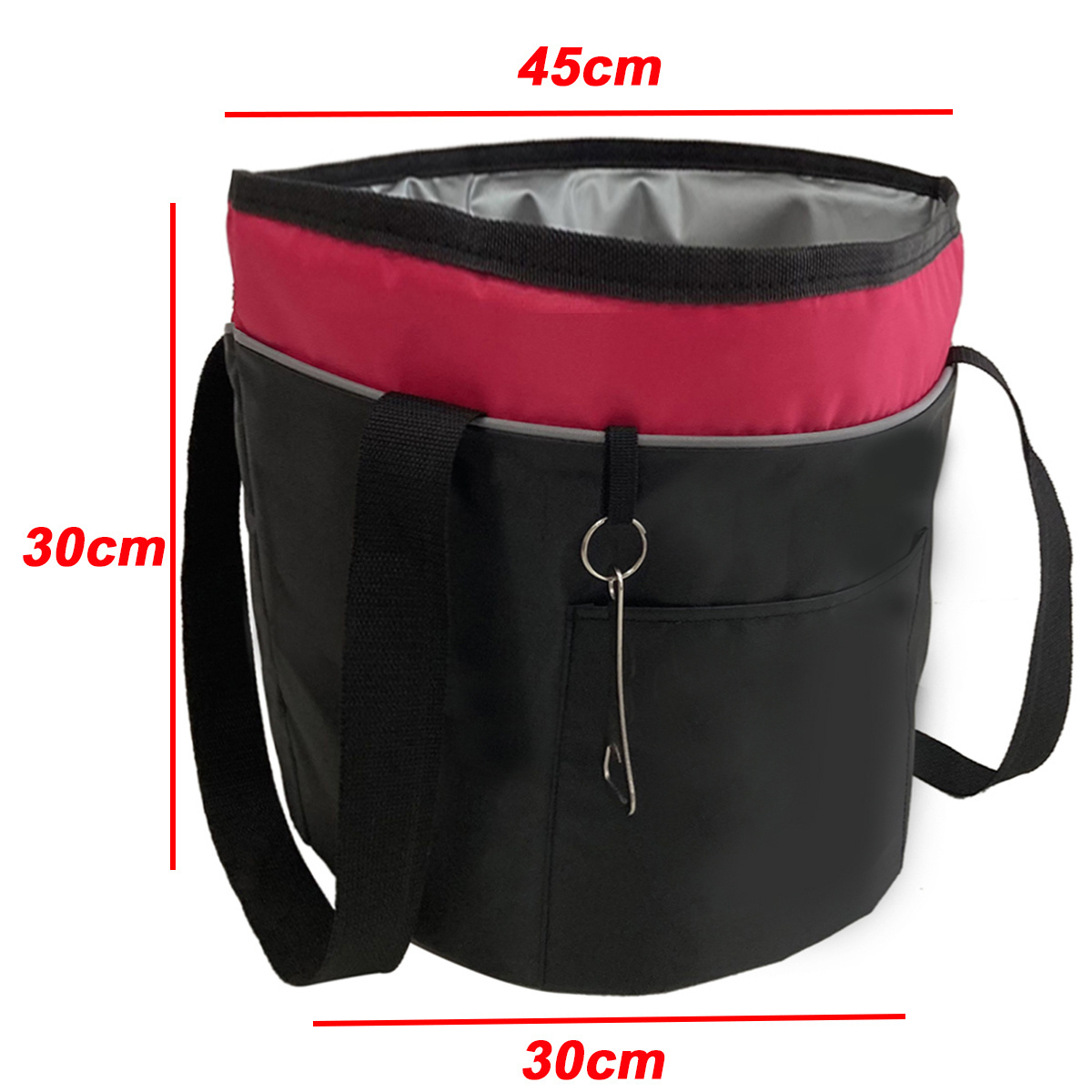 Keep Wine Can Beers  Cool Insulated Tote Picnic Round Cooler Custom Logo Portable Insulated Cooler Bag Ice Box Tote With Handle