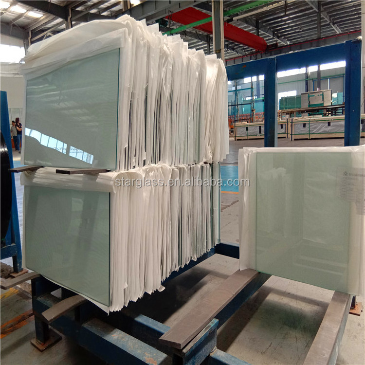 6mm Safety PVB Tempered Laminated Building Glass Wholesale Price Per m2