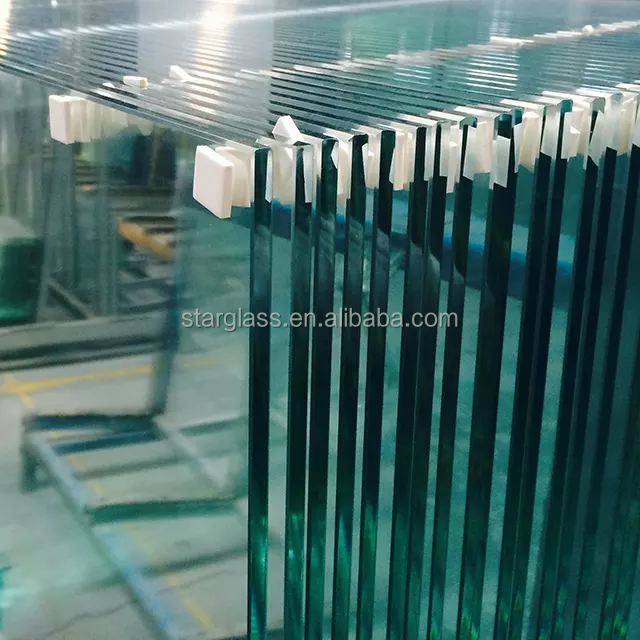 6.38mm 8.38mm Low Iron Clear Float Annealed Laminated Glass Factory