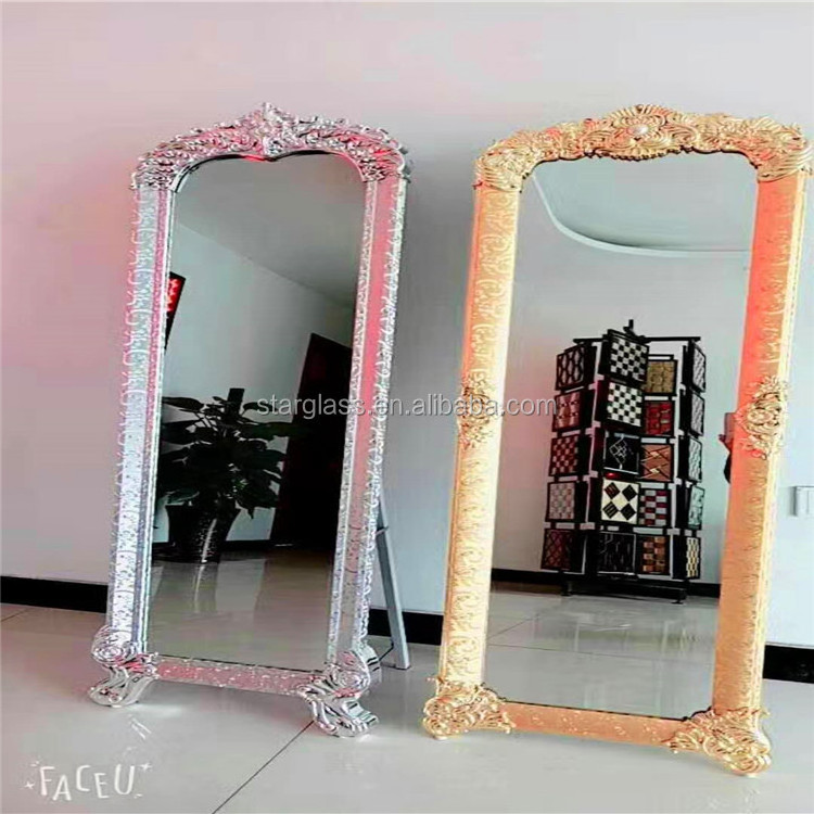 Wholesale Ce Certified Wall Decorative Double Coated Silver 2mm Mirror Glass