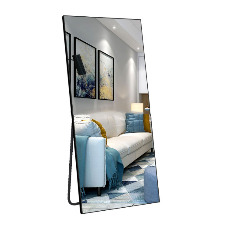 Explosion big wall mirrors full length bedroom framed floor stand  mirror