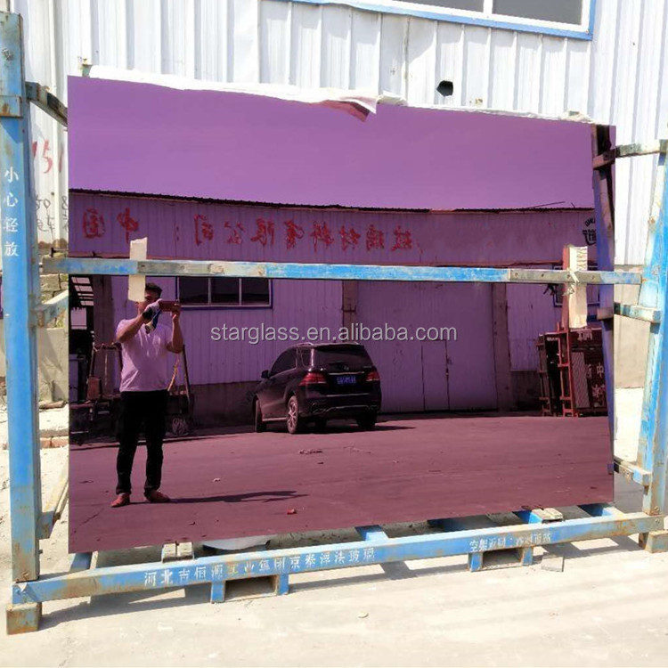 5mm colored tinted wall mirror glass manufacturer