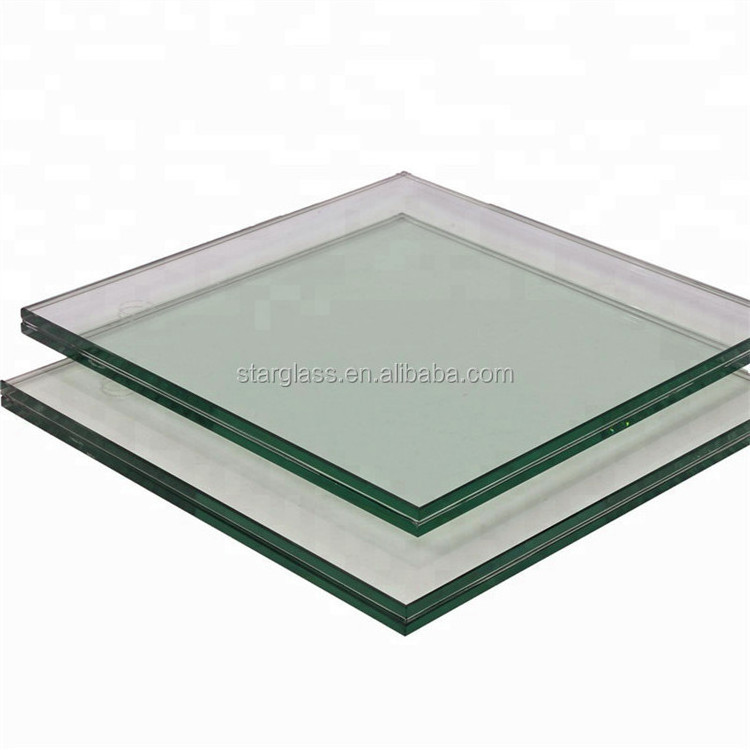 Jumbo Size Annealed PVB SGP Clear Float Laminated Glass EN12150