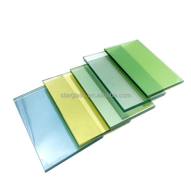 4mm 5mm 6mm 8mm 10mm 12mm tinted reflective float glass colored glass for windows and doors