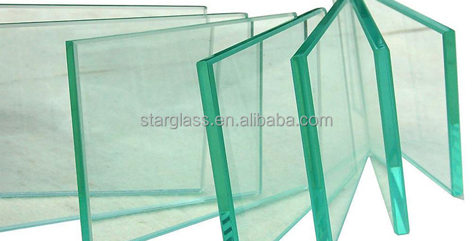 8mm 10 mm 12 mm thk tempered frameless ultra clear plain float shower bathroom glass for door