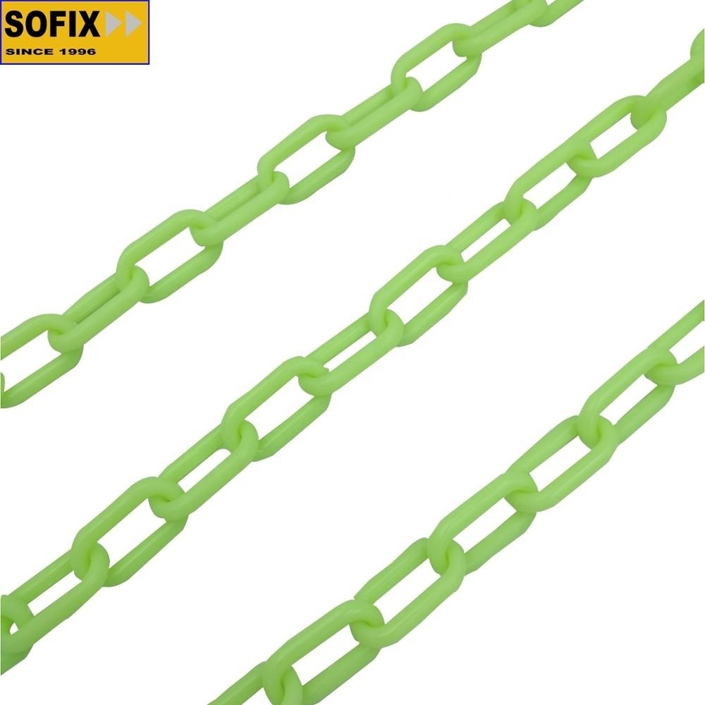 plastic luminous  decorative chain safety chain