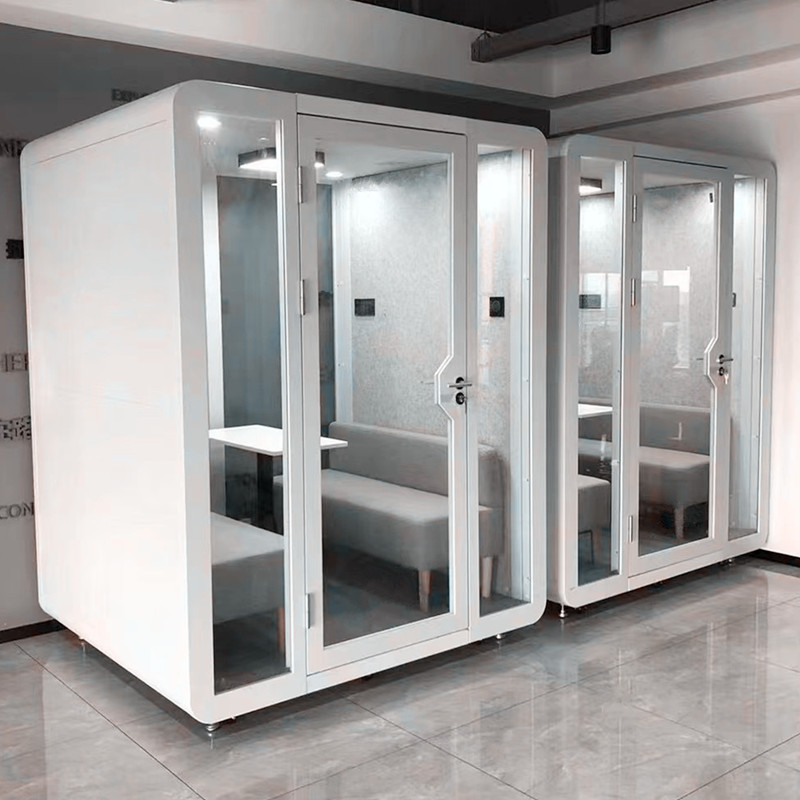 Convenient and sound insulated office booths and pods phone booth home meeting room booths